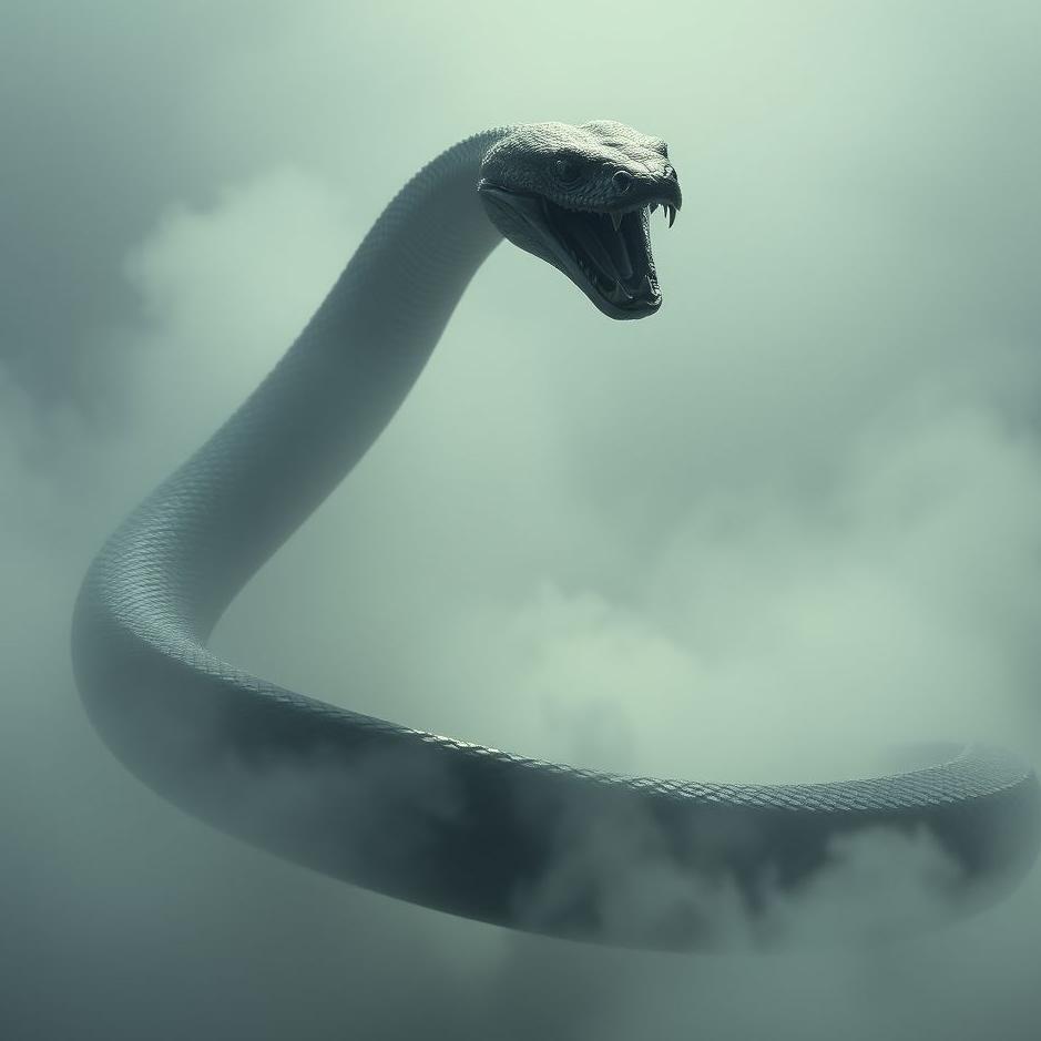 Dream : A gray snake bite in a dream