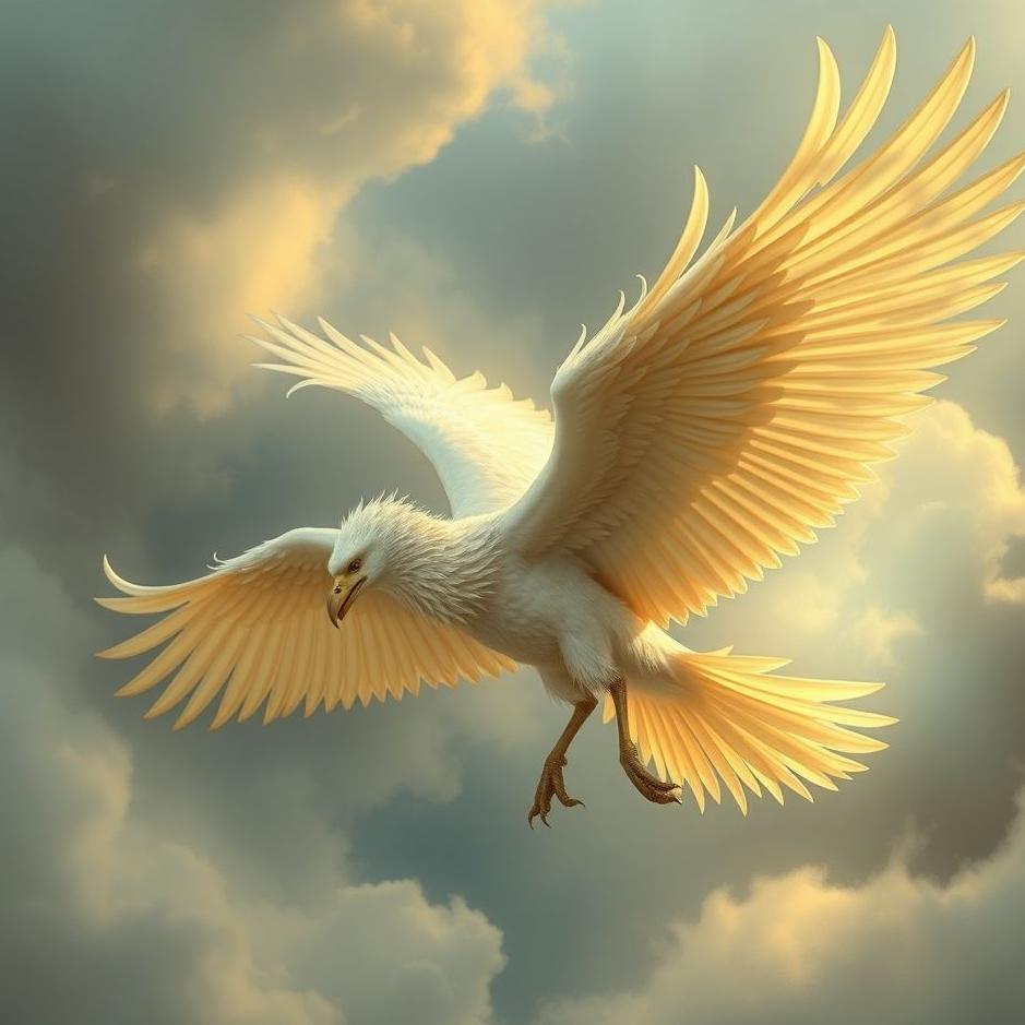 Dream : A griffon in a dream