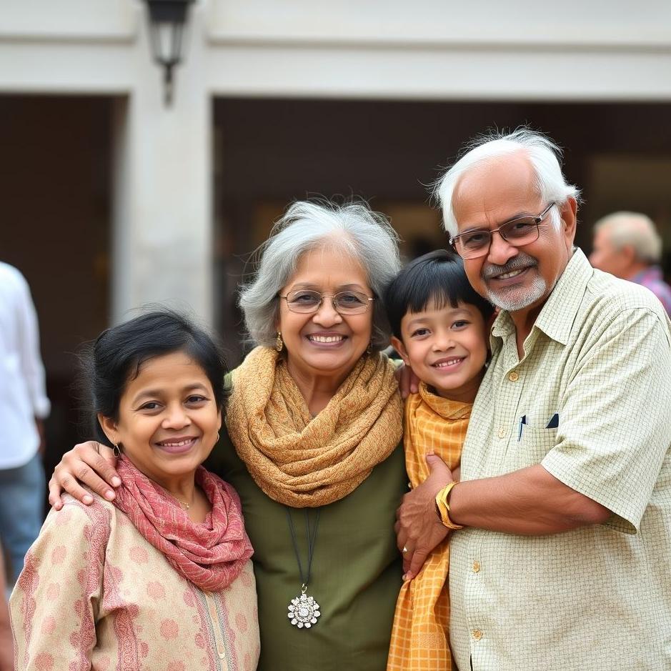 Dream : A guest from a family 