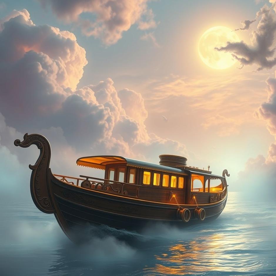 Dream : A gunboat in a dream