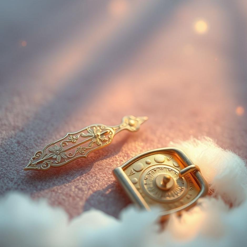 Dream : A hairpin and a buckle in a dream