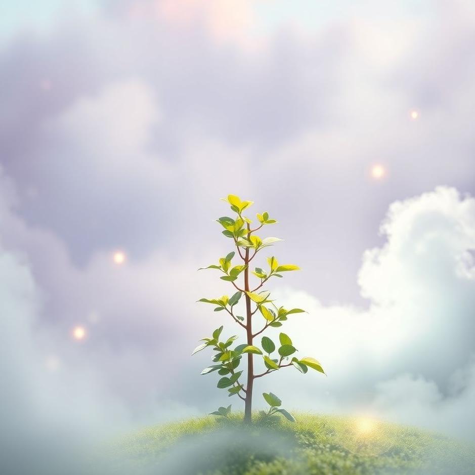 Dream : A hazelnut sapling in a dream