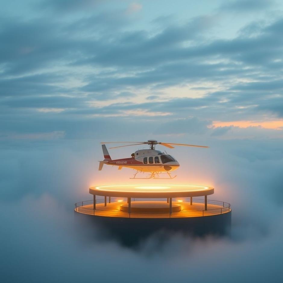 Dream : A helipad in a dream