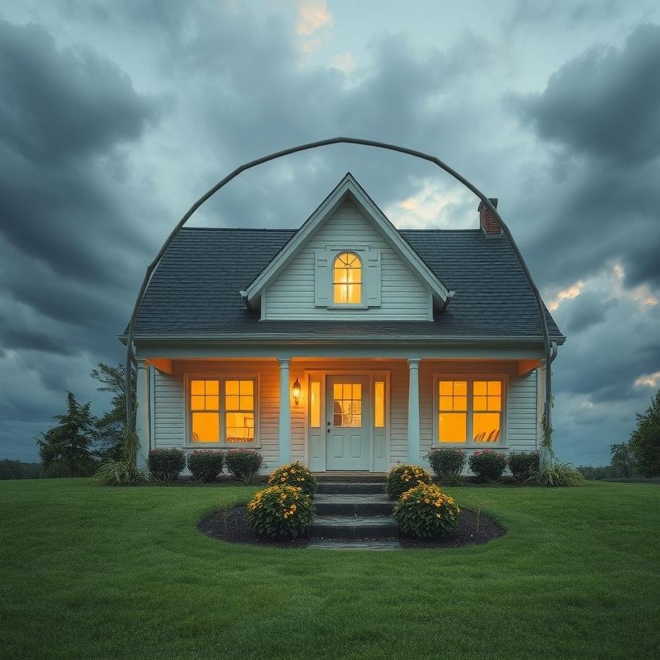 Dream : A hole in front of the house in a dream