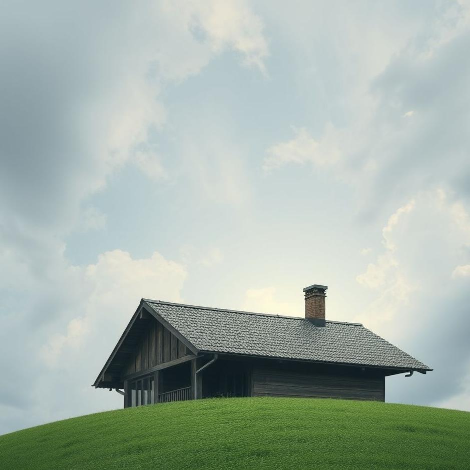 Dream : A hole in the roof of a house in a dream