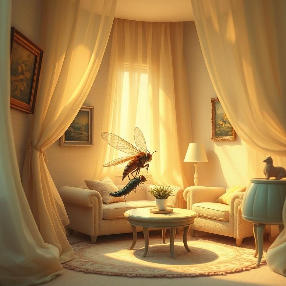 Dream : A horsefly at home in a dream