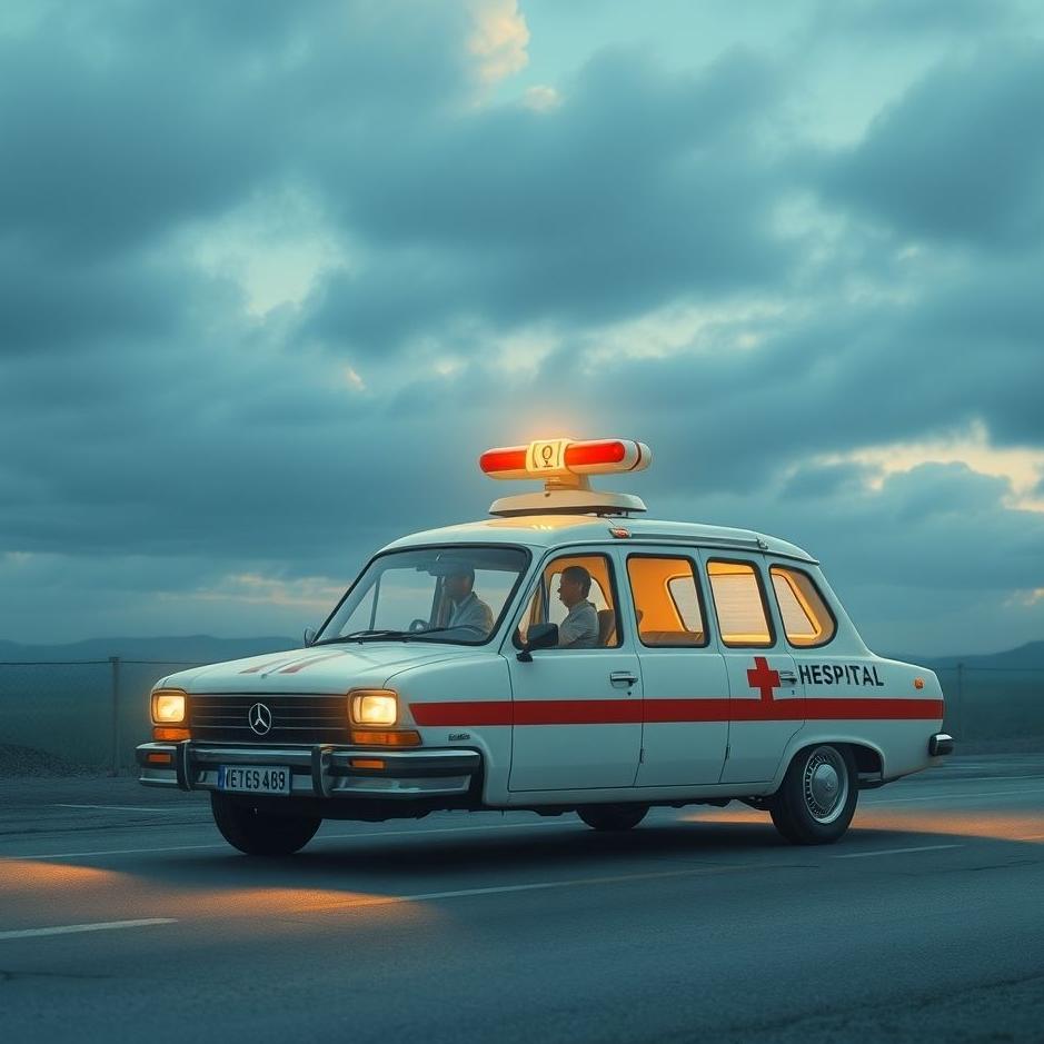 Dream : A hospital car in a dream