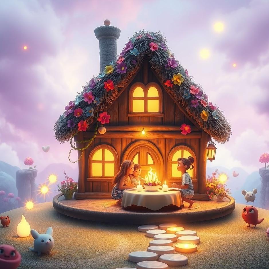 Dream : A house and a family in a dream