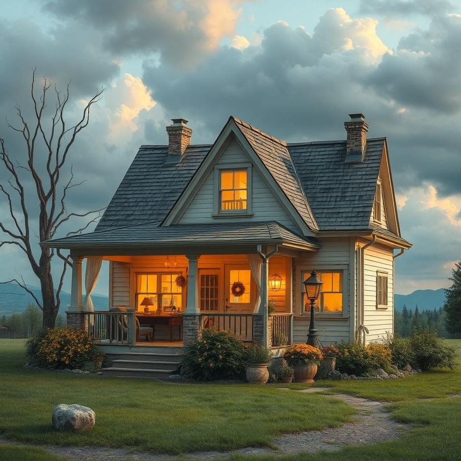 Dream Dictionary : A house and belongings in a dream