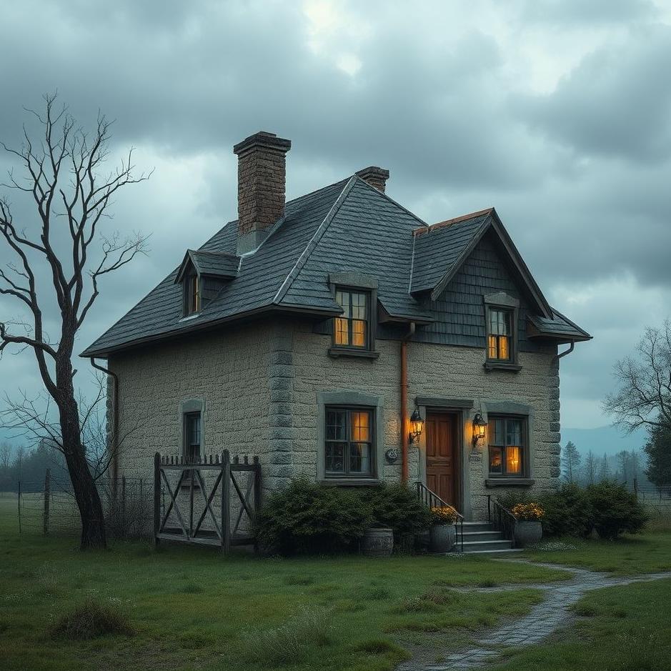 Dream : A house as old in a dream