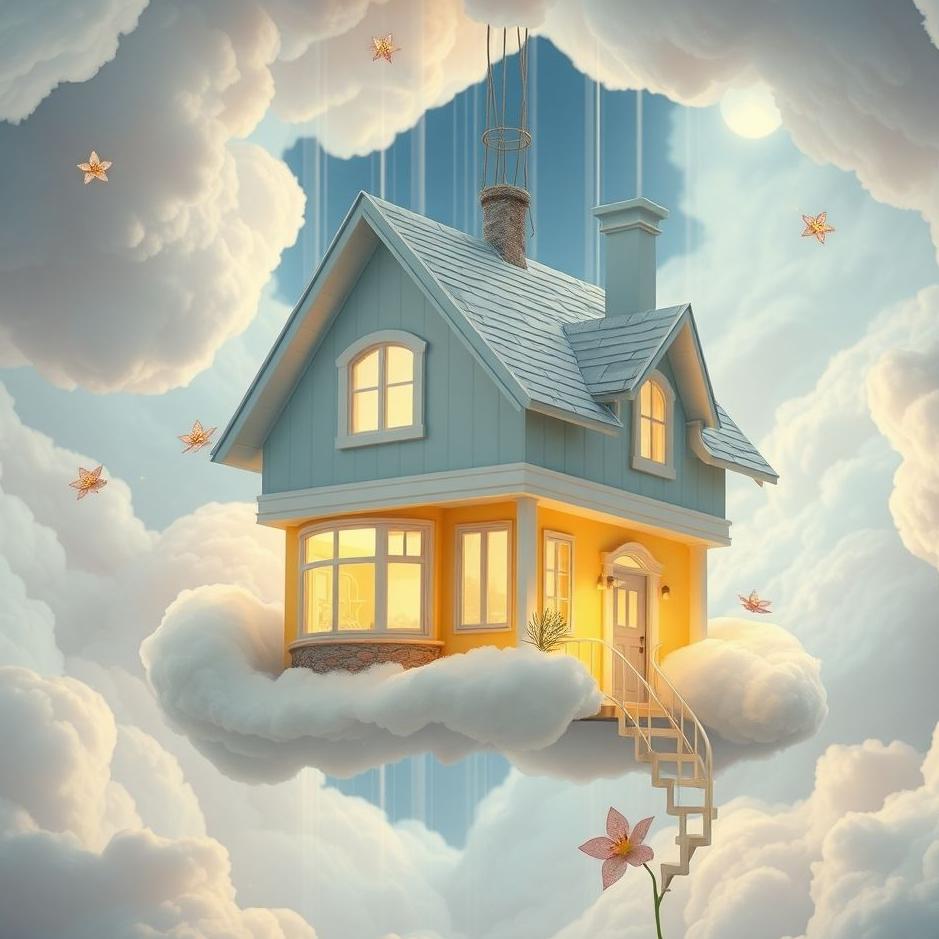 Dream Dictionary : A house bought and placed in a dream