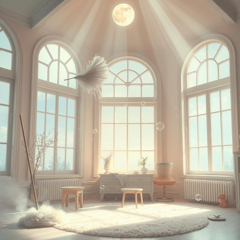 Dream : A house cleaning in a dream