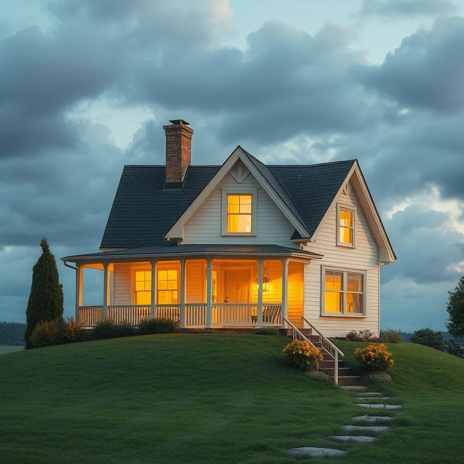 Dream : A house coming out in a dream