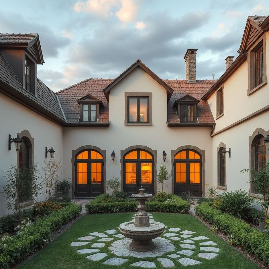 Dream Dictionary : A house courtyard in a dream