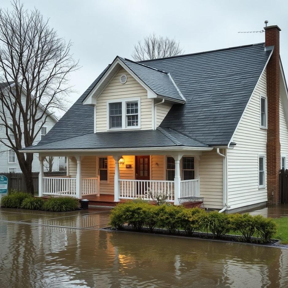 Dream : A house flooding