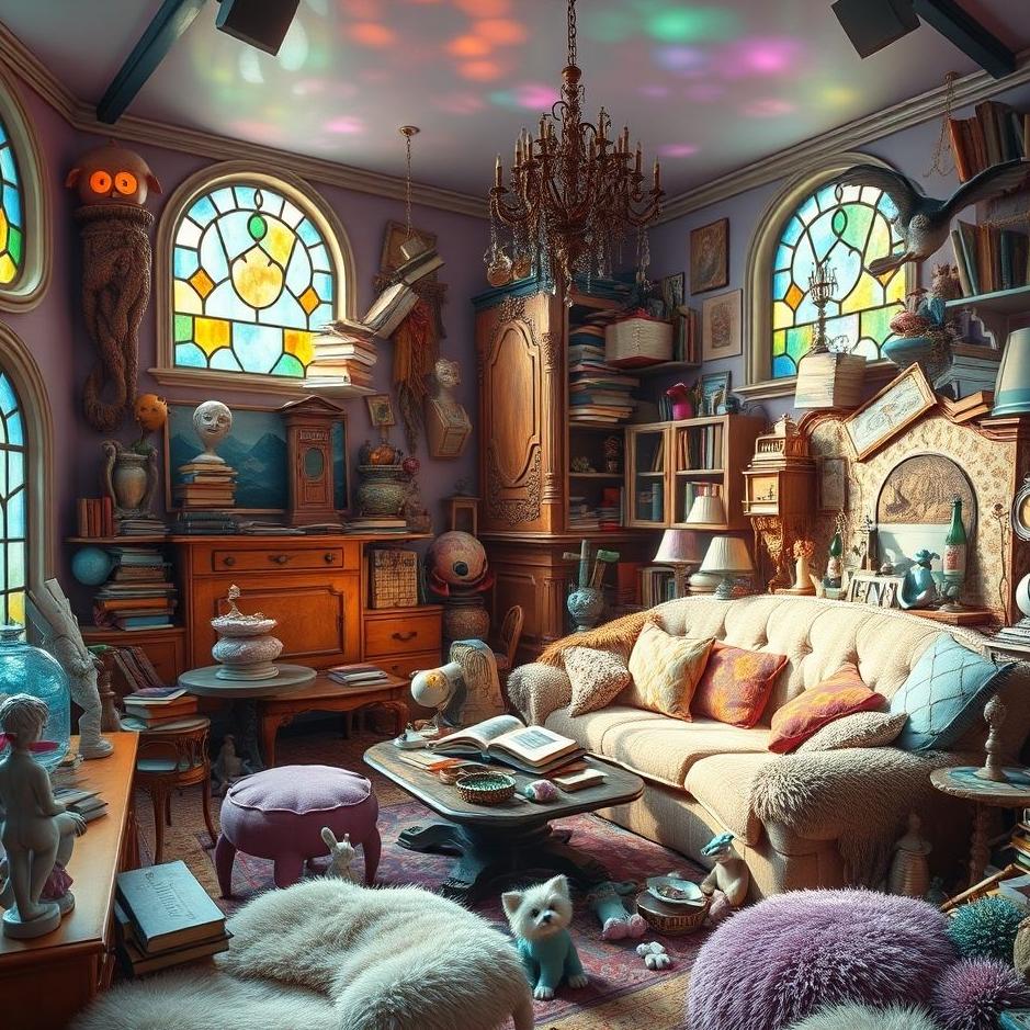 Dream Dictionary : A house full of things in a dream