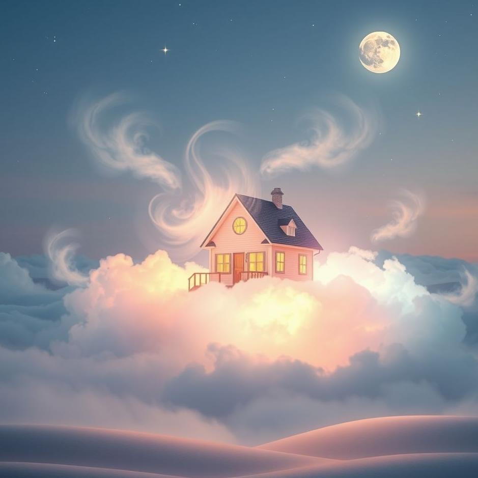 Dream : A house levitating in a dream
