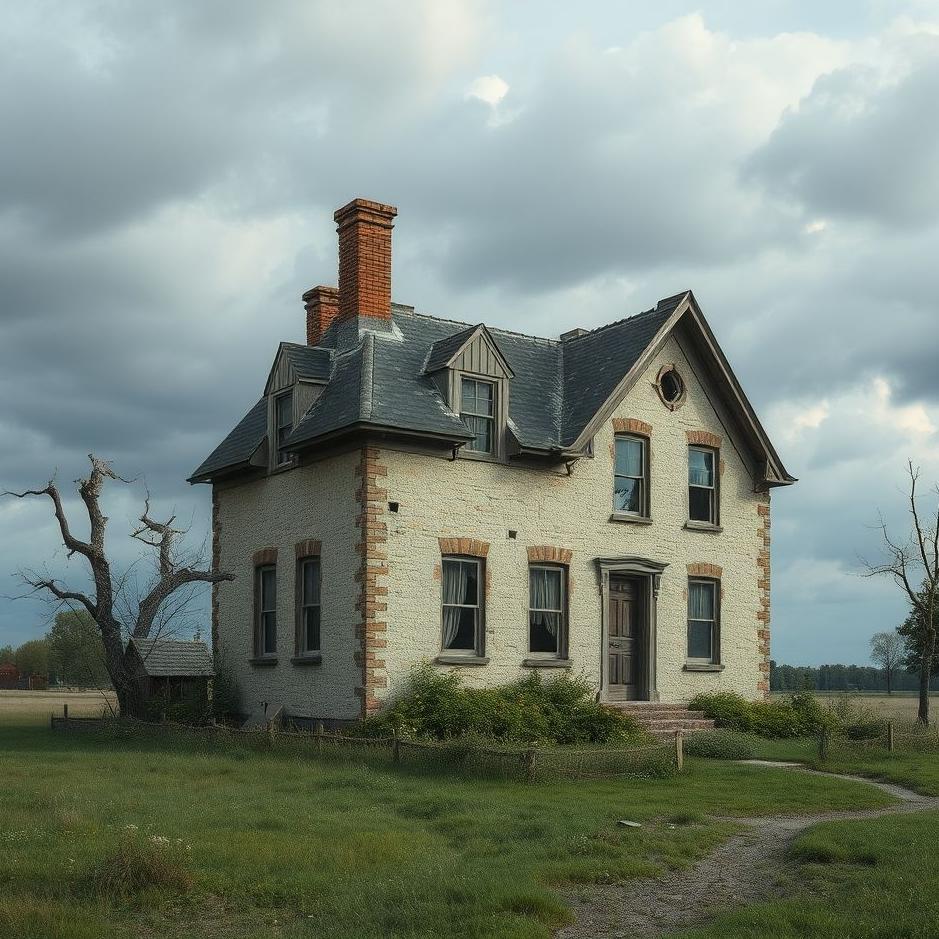 Dream Dictionary : A house like a ruin in a dream