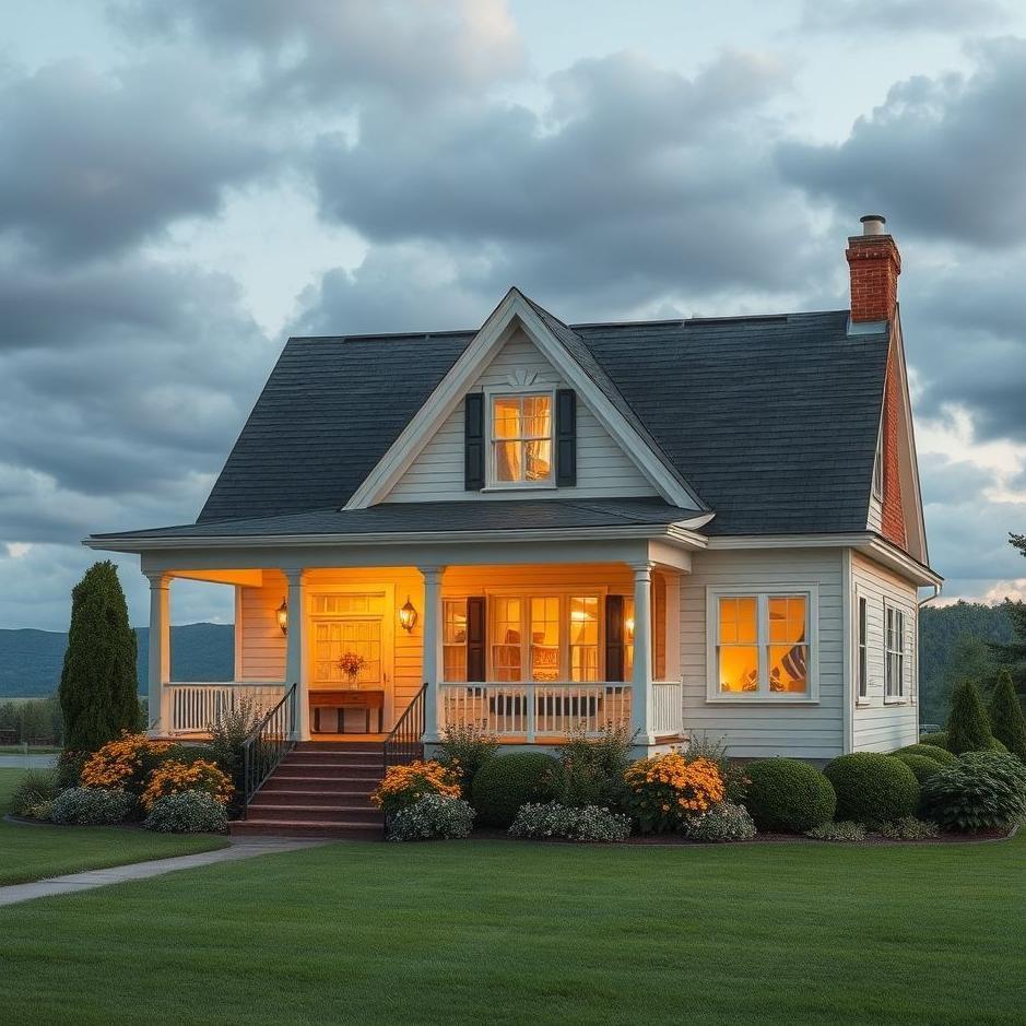 Dream : A house picture in a dream