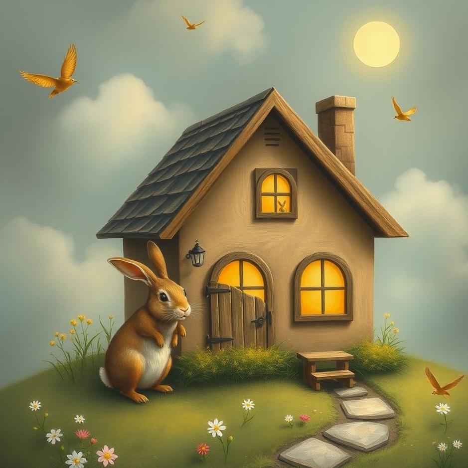 Dream : A house rabbit in a dream