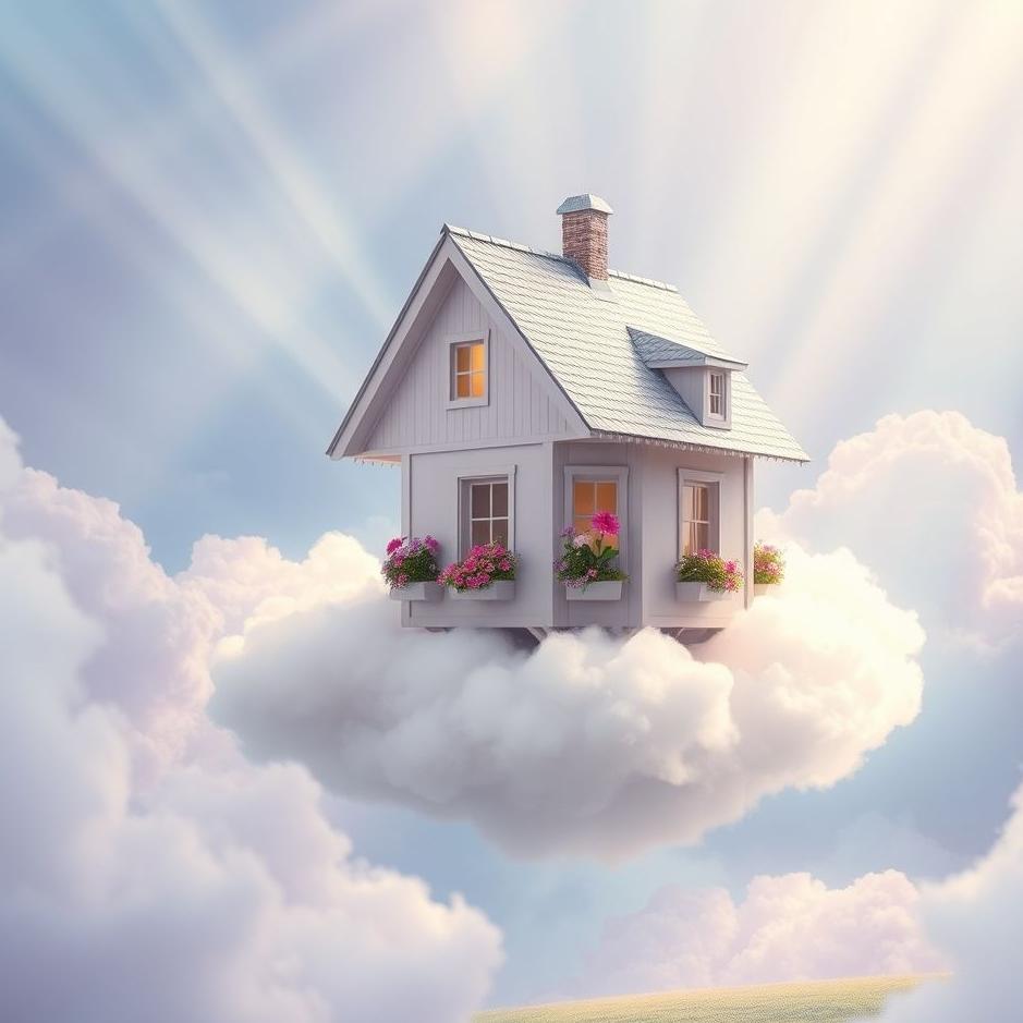 Dream : A house rising in a dream