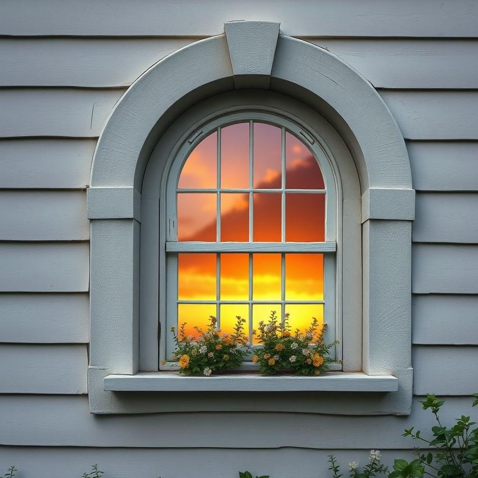 Dream : A house window in a dream