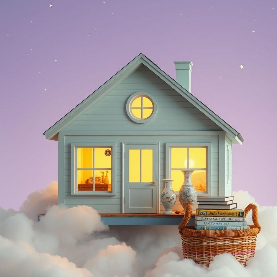 Dream : A house with its belongings packed in a dream