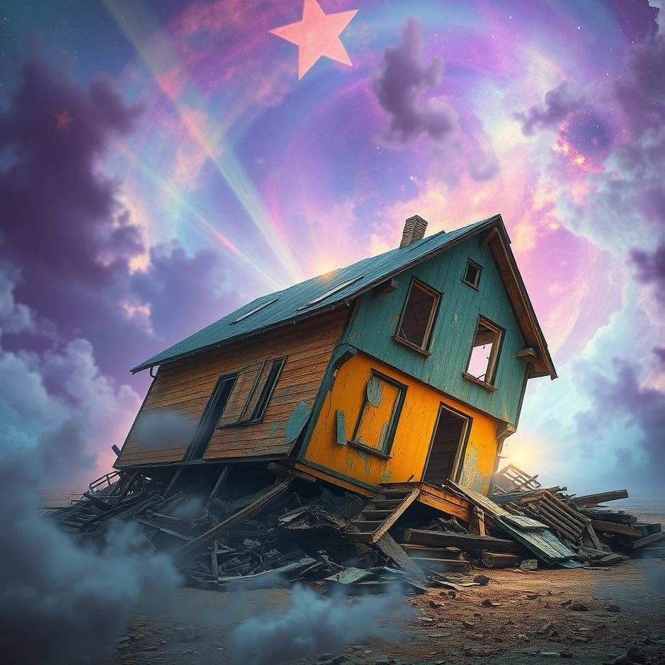 Dream : A house wreck in a dream