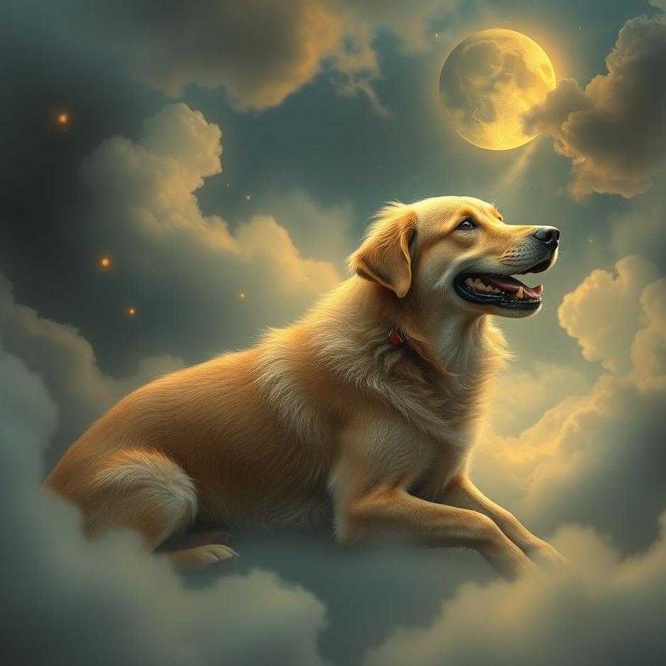 Dream : A human dog in a dream