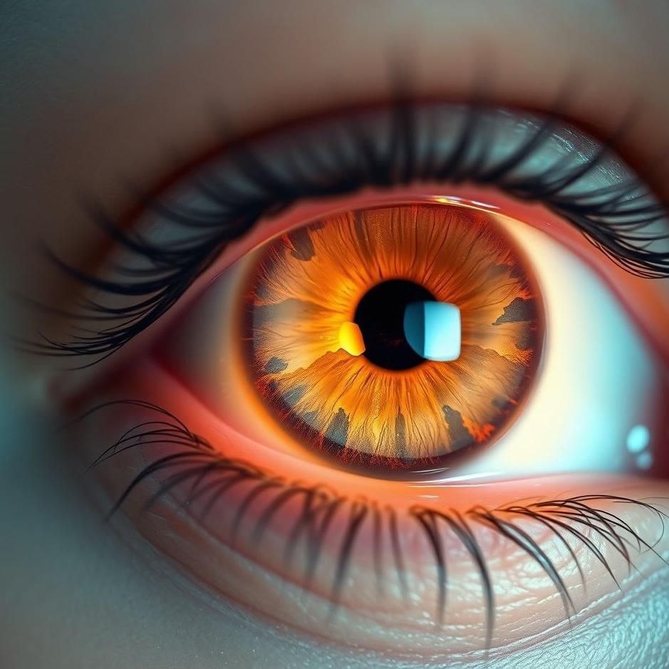 Dream : A human eye in a dream