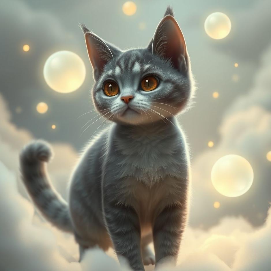 Dream : A human-looking cat in a dream