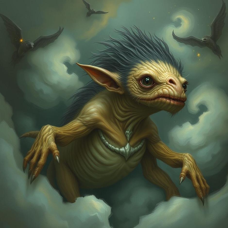 Dream : A human-looking creature in a dream