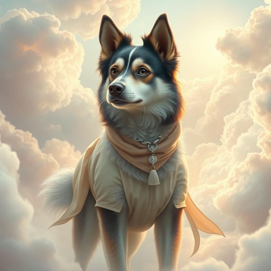 Dream : A human-looking dog in a dream