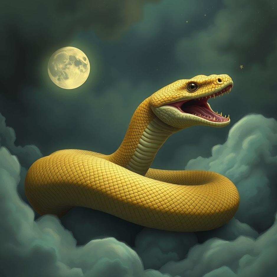 Dream Dictionary : A human-looking snake in a dream