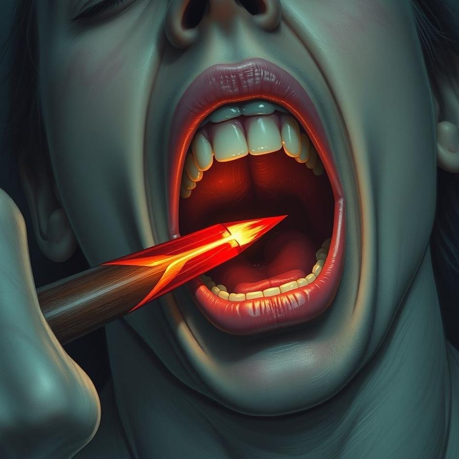 Dream : A human throat being cut in a dream