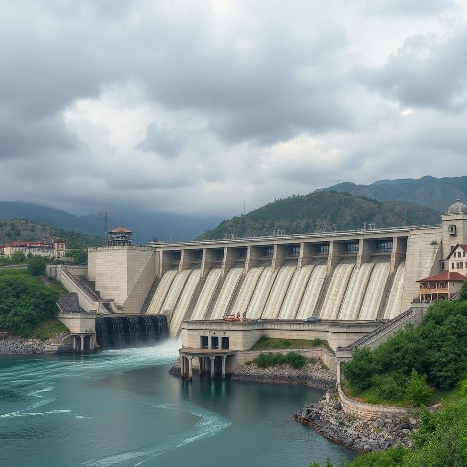 Dream : A hydroelectric power plant in a dream