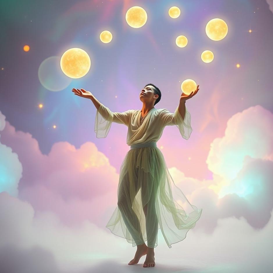 Dream : A juggler in a dream