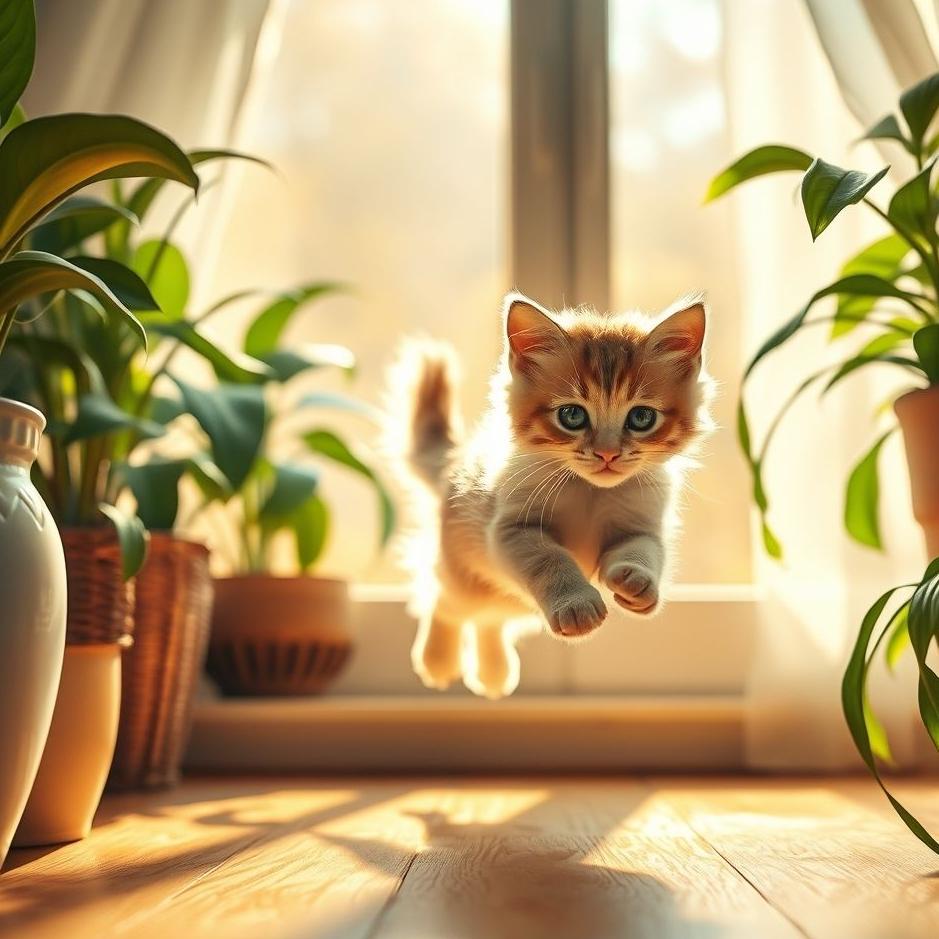 Dream : A kitten in your home in a dream