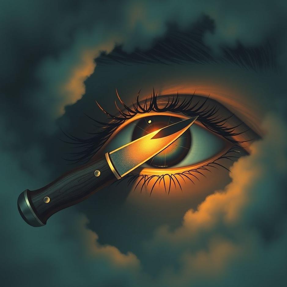 Dream : A knife in the eye in a dream