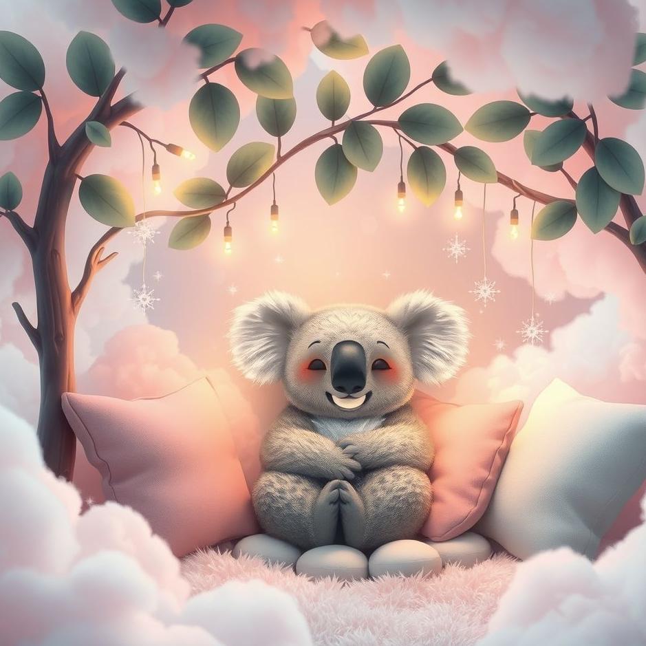 Dream : A koala at home in a dream