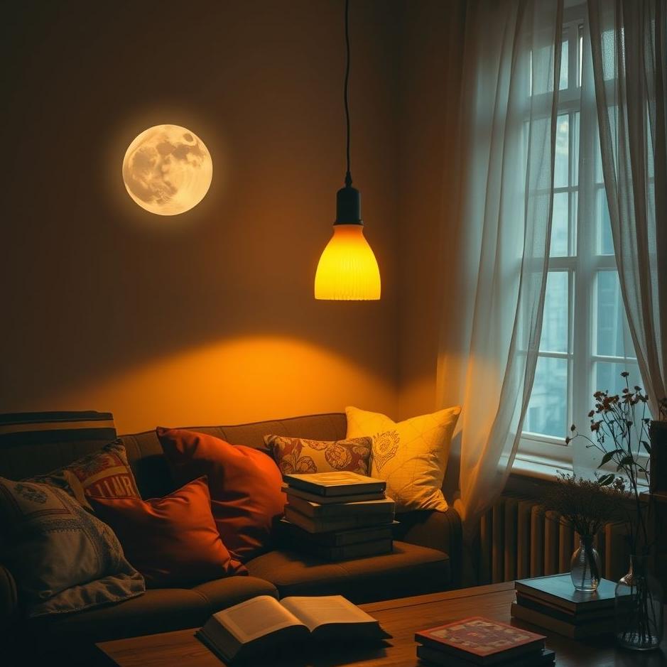 Dream Dictionary : A lamp swinging at home in a dream