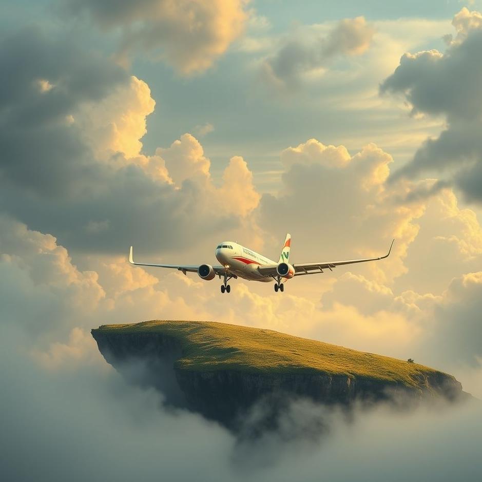 Dream : A landed plane in a dream