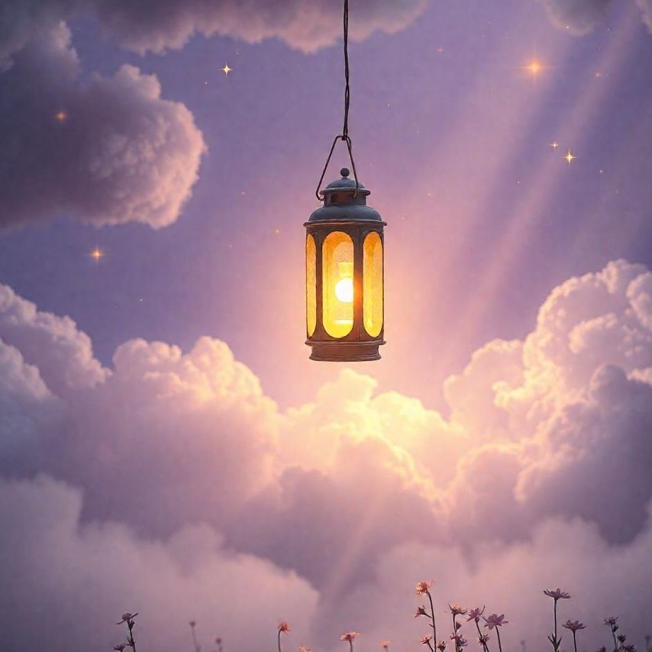 Dream : A lantern light in a dream