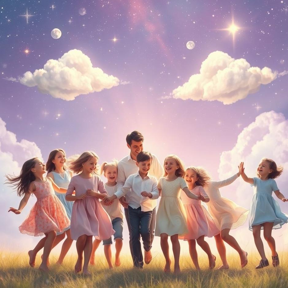 Dream : A large family in a dream