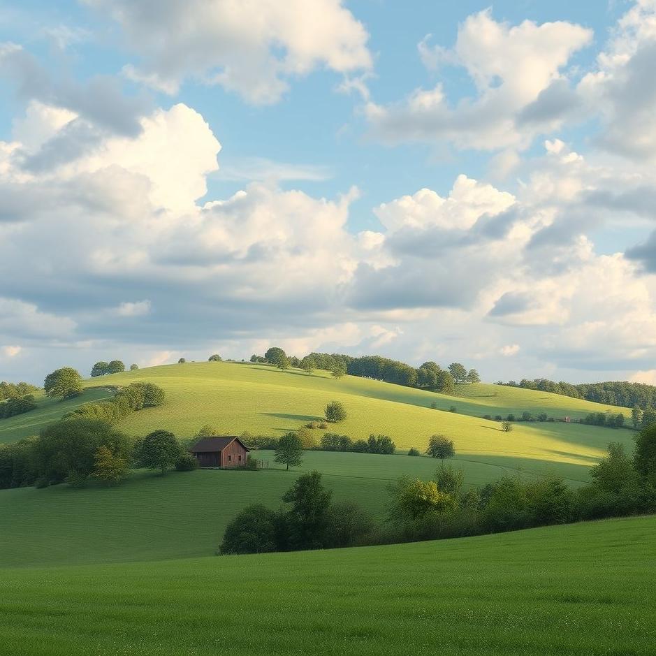 Dream : A large plot of land in a dream