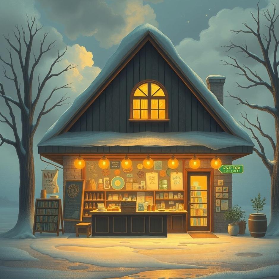 Dream : A large shop in a dream