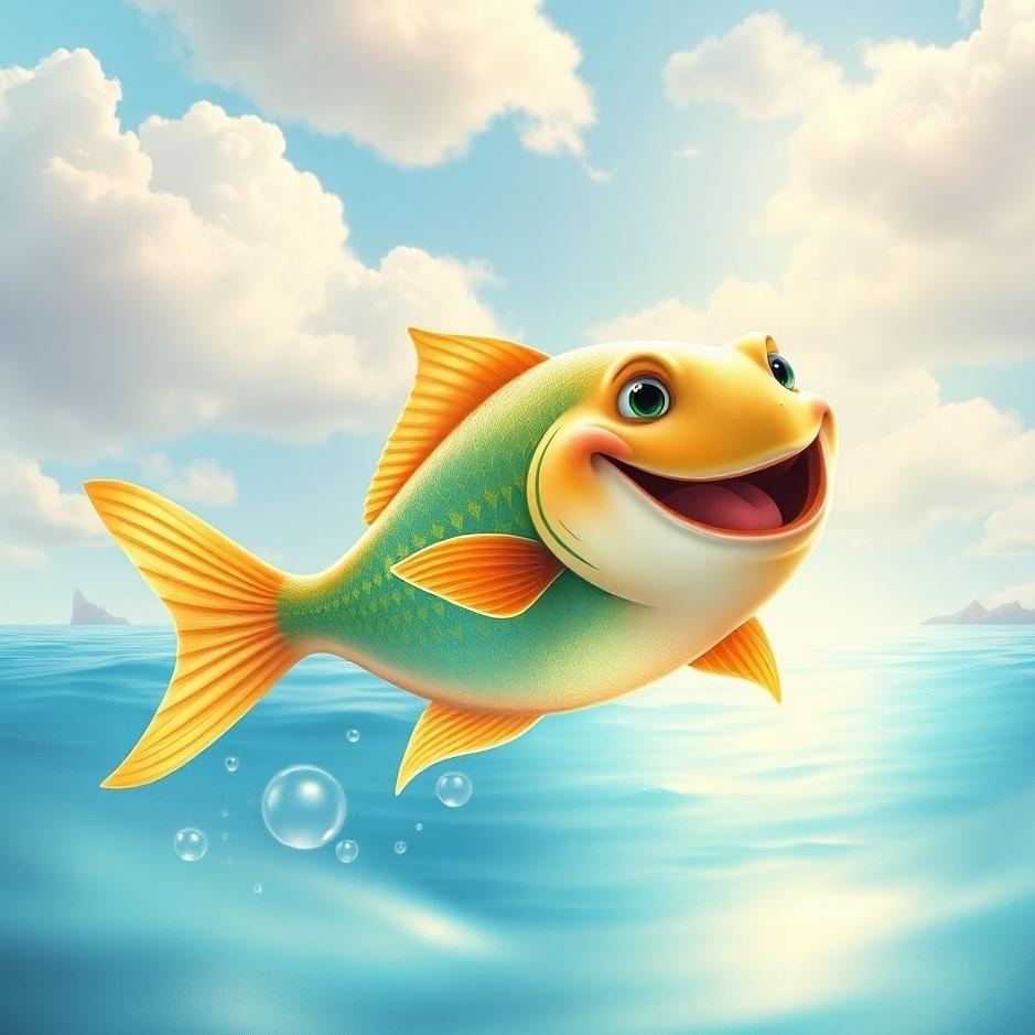 Dream : A laughing fish in a dream