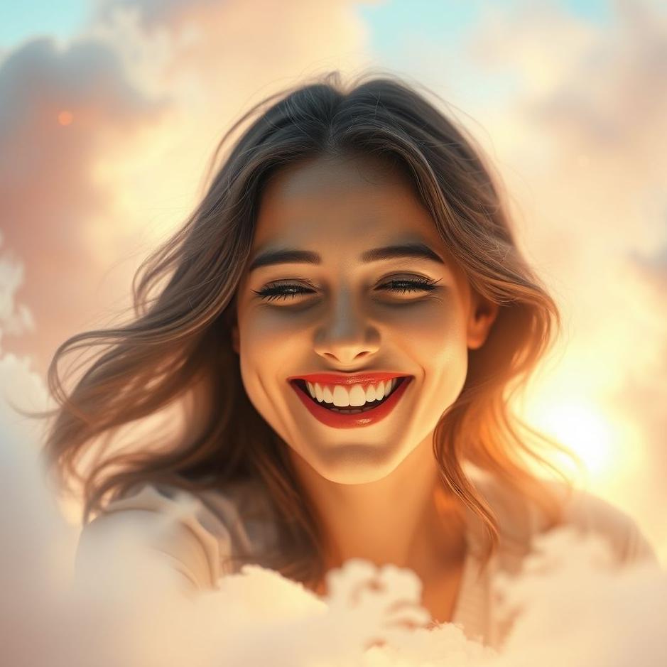 Dream : A laughing mother in a dream