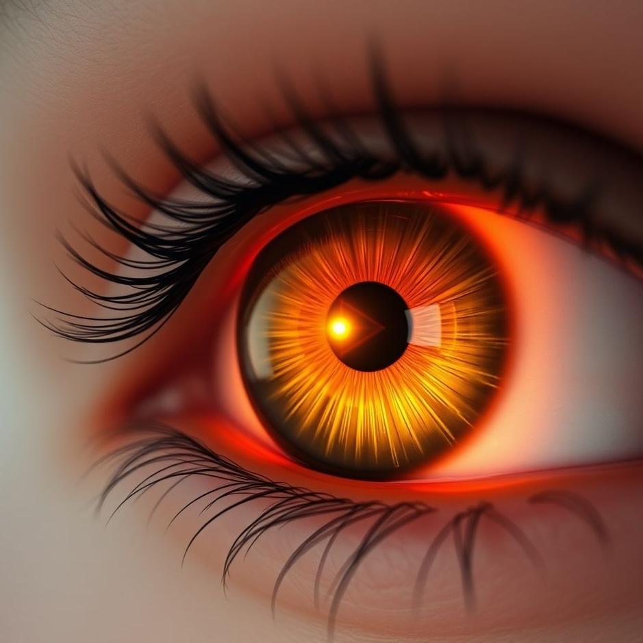 Dream : A lens in your eye in a dream