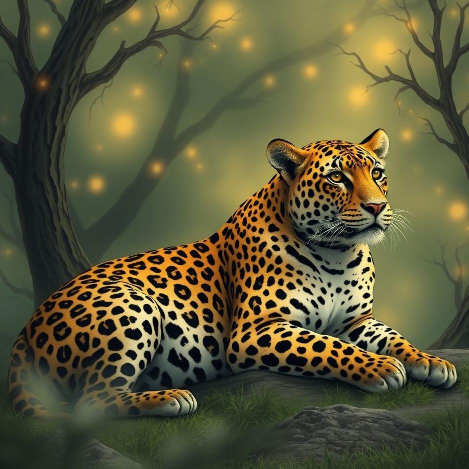 Dream Dictionary : A leopard at home in a dream
